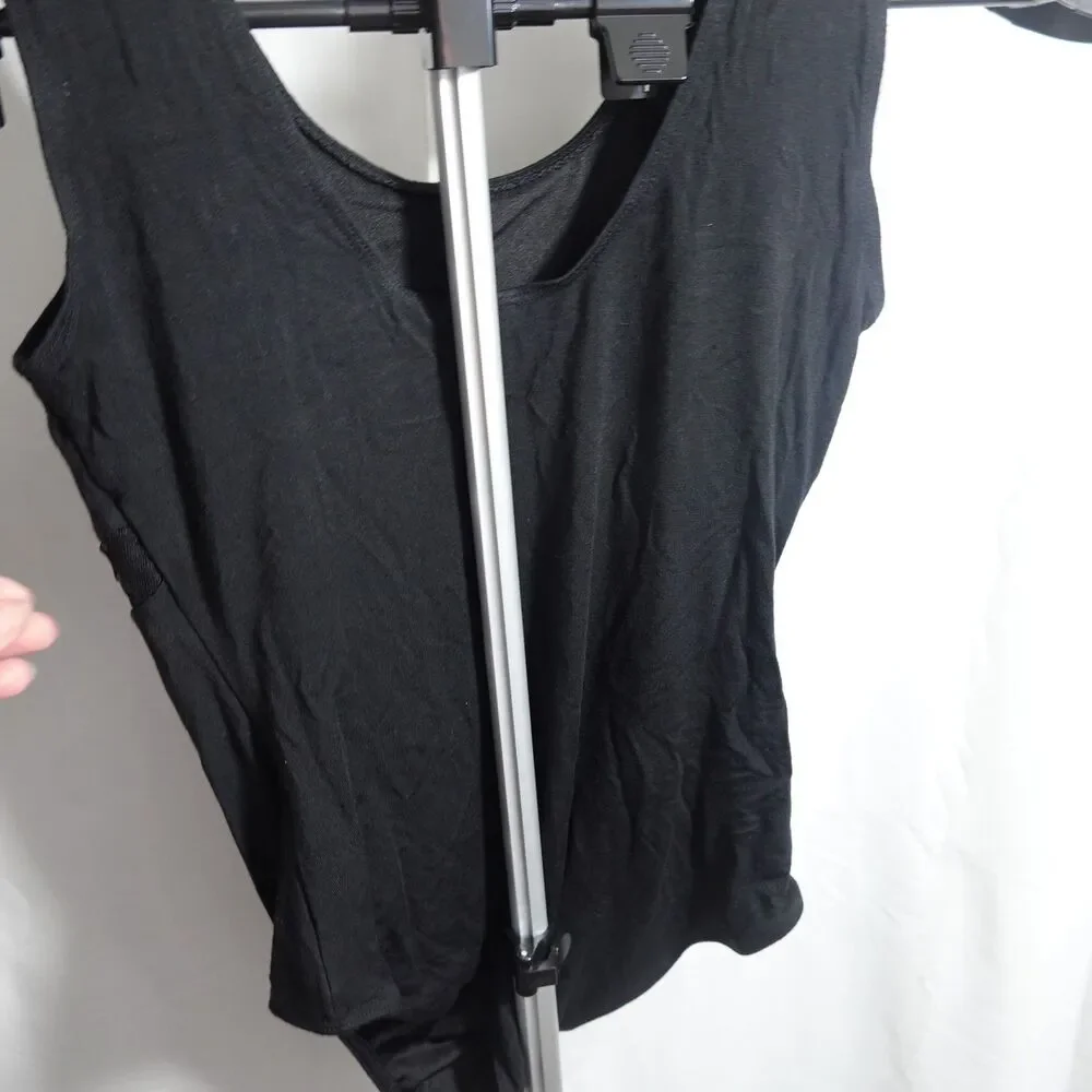 Flo Dancewear Freestyle Black Leotard Size L (10-12) Dance Wear